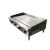 Commercial Griddle Manual 48″ Heavy Duty Stainless Steel Front and Sides Steel U Shape Burner, each 30,000 BTU/hr 3/4″ NPT Rear Gas Connection 22mm Thickness Polished Griddle Plate Adjustable Heavy Duty Legs -CD-MG48