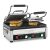 Waring Commercial WPG300 Panini Otimo Dual Ribbed Panini Grill, 240V, 3200W, 6-20 Phase Plug