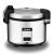 Cuckoo Basic Commercial Rice Cooker & Warmer with Steaming, Detachable Inner Lid, NSF, Made in Korea, Silver, 30 Cups, Stainless Steel/Black