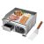 Yescom 1500W 14″ Electric Countertop Griddle Flat Top Commercial Restaurant BBQ Grill