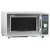 Sharp R-21LCFS Medium-Duty Commercial Microwave Oven with Dial Timer, Stainless Steel, 1000-Watts, 120-Volts
